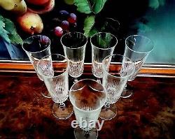 Verres à champagne vintage, verres hauts, 7 pièces