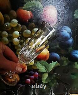 Verres à champagne vintage, verres hauts, 7 pièces