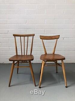 Vintage 60 De Ercol Adult Stacking Chair À Manger. Rétro Danois. G Plan Livraison