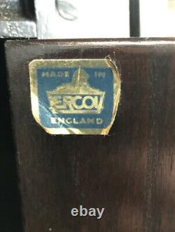 Vintage Ercol Elm Style Gallois Commode En Bois Buffet D'étagères De Cuisine
