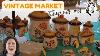 Vintage Holiday Maker Market Shop With Me Trouver Vintage Decor De Pâques U0026 Merry Champignons