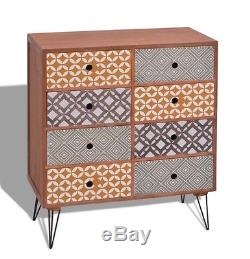 Vintage Industrial Sideboard Retro Storage Cabinet Metal Leg Small Furniture Nouveau