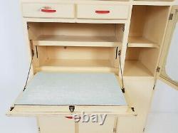 Vintage Kitchenette 1950s Cabinet Original De Retro / Home Office / Cupboard De Craft