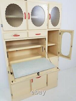 Vintage Kitchenette 1950s Cabinet Original De Retro / Home Office / Cupboard De Craft
