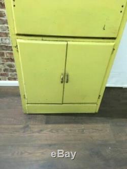 Vintage Retro 1950 De L'armoire Serveur Cuillères De Cuisine Haut Solide Design 7395