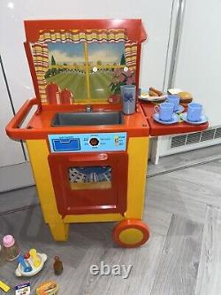 Vintage Rétro Années 80 Bluebird A La Carte Cuisine Ensemble Jouet de Jeu Nostalgie Cadeau de Propriété