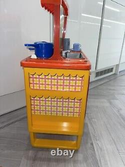 Vintage Rétro Années 80 Bluebird A La Carte Cuisine Ensemble Jouet de Jeu Nostalgie Cadeau de Propriété