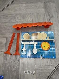 Vintage Rétro Années 80 Bluebird A La Carte Cuisine Ensemble Jouet de Jeu Nostalgie Cadeau de Propriété