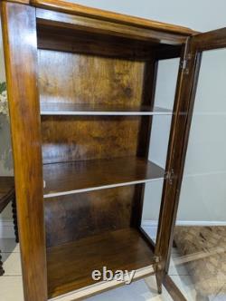 Vitrine en verre rétro pour cocktails au gin des années 1960-70 avec pieds en épingle