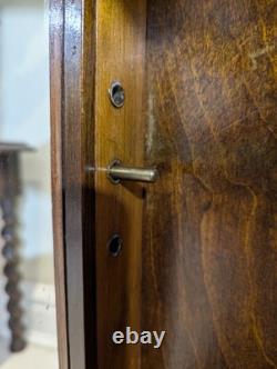 Vitrine en verre rétro pour cocktails au gin des années 1960-70 avec pieds en épingle