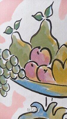 X2 Vintage des années 90 Papier peint LAURA ASHLEY Rétro cottagecore Cuisine Country Rose