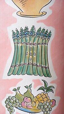 X2 Vintage des années 90 Papier peint LAURA ASHLEY Rétro cottagecore Cuisine Country Rose